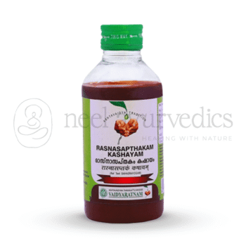 Vaidyaratnam Rasnasapthakam Kashayam - 200 ML