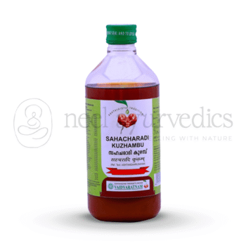 Vaidyaratnam Sahacharadi Kuzhampu - 450 ML