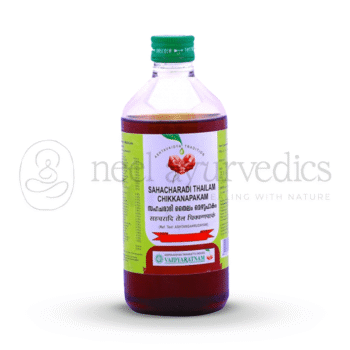 Vaidyaratnam Sahacharadi Thailam Chikkanapakam - 450 ML