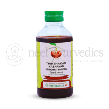 Vaidyaratnam Thikthakam Kashyam - 200 ML