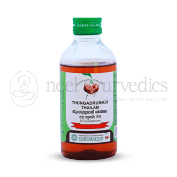 Vaidyaratnam Thungadrumadi Thailam - 200 ML