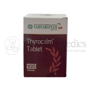 Vaidyaratnam Thyrocalm - 100 Tab