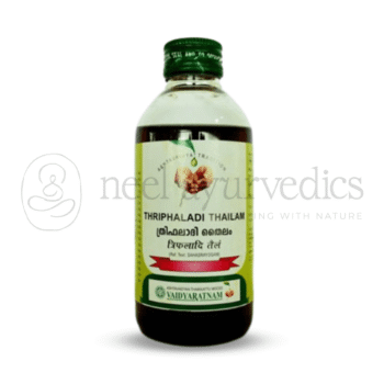 Vaidyaratnam Thriphaladi Thailam - 200 ML