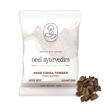 Neel Ayurvedics Anar Chhal in polvere