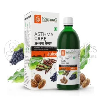 Krishna's Herbal And Ayurveda Succo per Cura dell?Asma - 500 ML