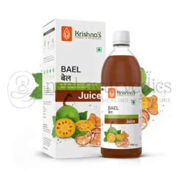 Krishna's Herbal And Ayurveda Succo di Frutto di Bael - 1000 ML