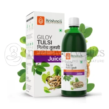 Krishna's Herbal And Ayurveda Succo di Giloy e Tulsi - 1000 ML