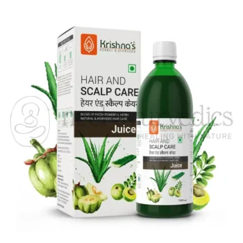 Krishna's Herbal And Ayurveda Succo per Cura dei Capelli e del Cuoio Capelluto - 1000 ML