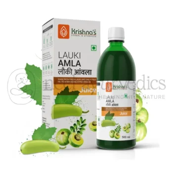 Krishna's Herbal And Ayurveda Succo di Lauki e Amla - 500 ML