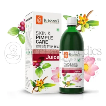 Krishna's Herbal And Ayurveda Succo per Cura della Pelle e dei Brufoli - 1000 ML