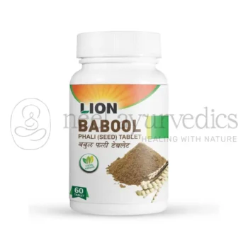 Lion Compresse di Semi di Babool Phali - 60 Tab