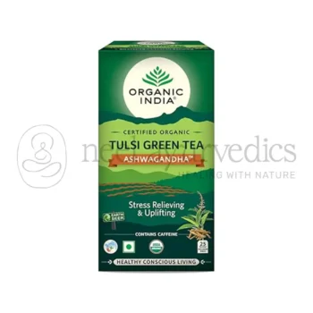 Organic India Tulsi Te Verde Ashwagandha - 25 Tea Bags