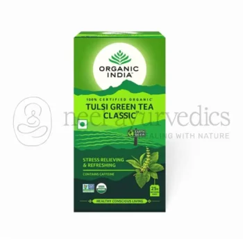 Organic India Tulsi Te Verde Classico - 25 Tea Bags
