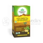 Organic India Tulsi Te Verde Limone e Zenzero - 25 Tea Bags