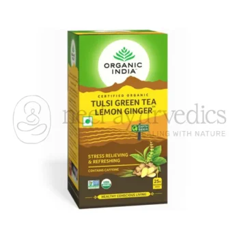 Organic India Tulsi Te Verde Limone e Zenzero - 25 Tea Bags