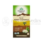 Organic India Tulsi Miele e Camomilla - 25 Tea Bags