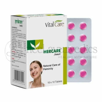 Vital Care Compressa Hercare - 100 Tab