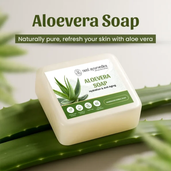 Neel Ayurvedics Sapone all'aloe vera