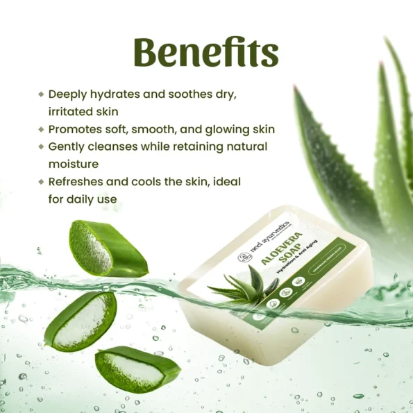 Neel Ayurvedics Sapone all'aloe vera