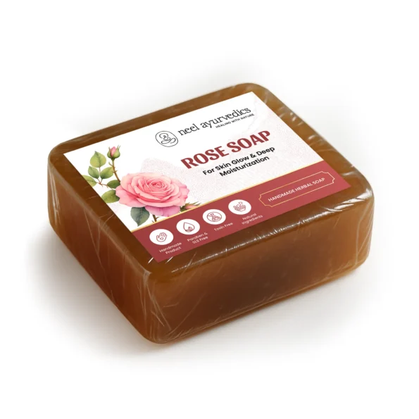 Neel Ayurvedics Sapone alla rosa
