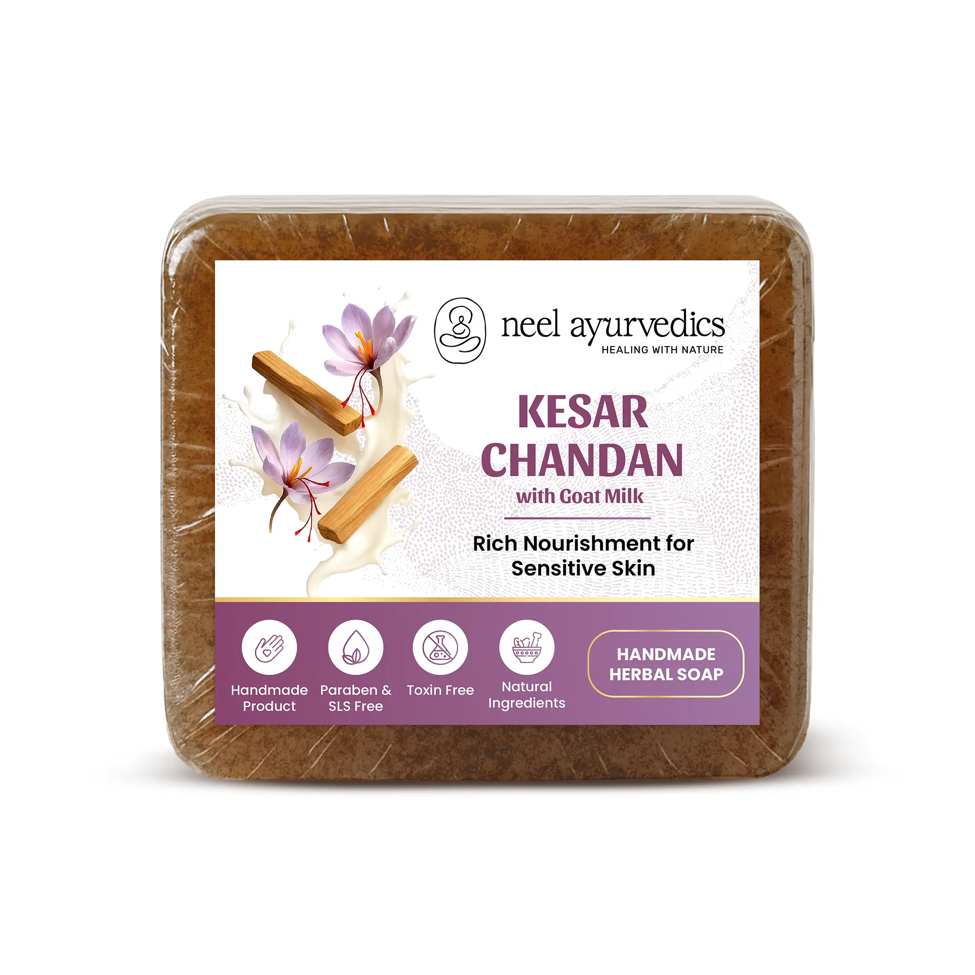 Neel-Ayurvedics-Kesar-chandan-Soap-Mockup Neel Ayurvedics Kesar Chandan Sapone
